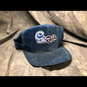 Vintage corduroy GIANTS hat